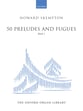 50 Preludes and Fugues Book 1 Organ sheet music cover